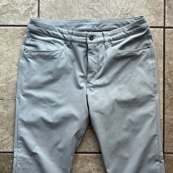 COPY - Lululemon Mens ABC Slim Pants Gray - Picture 2 of 8
